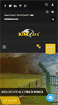 Mobile Screenshot of kingcats-fence.com